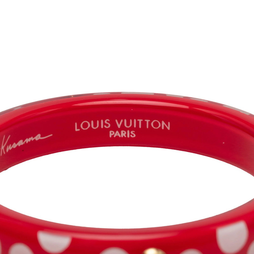 LOUIS VUITTON Red Charm Bracelet - Picture 4 of 6